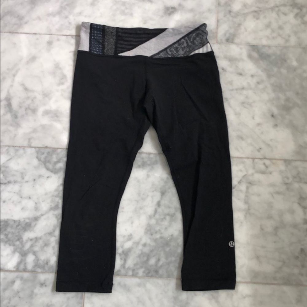 Lululemon stretch cotton yoga pants